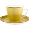 Serwis obiadowo-kawowy Lubiana  BOSS 6630J  dla 6 osób (30 elementów) żółty