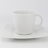 Serwis obiadowo-kawowy biały Victoria dla 12 osób (107 elementów)